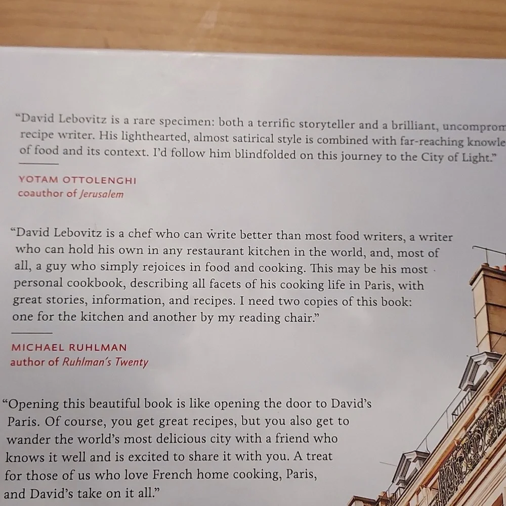 Cookbook My Paris Kitchen David Lebovitz